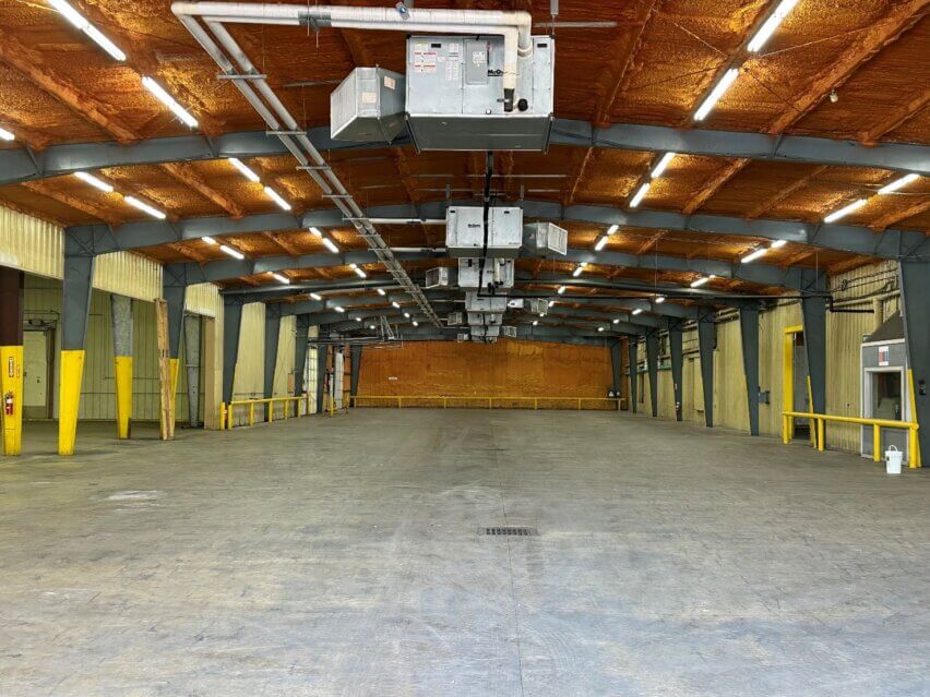 BOLT, Baytown Operations and Logistics Terminal storage area with climate control and oversized entry door