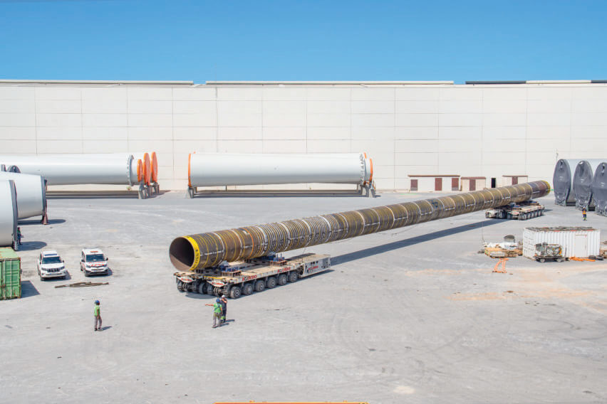 Baltic Eagle Project, Pin Piles, Spain to the Netherlands